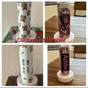 Customized 20oz Skinny Tumblers